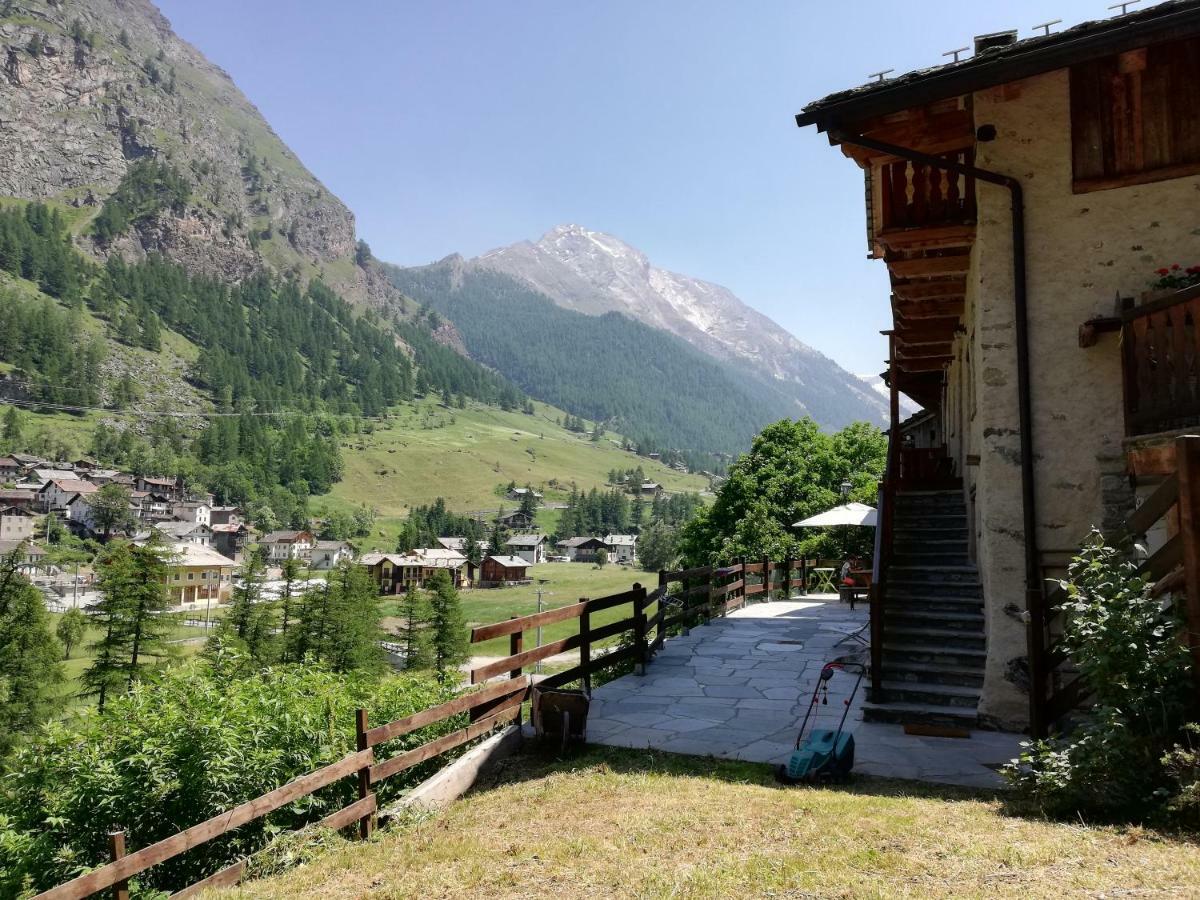 Hotel Vers Le Bois Valsavarenche Exterior foto
